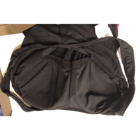 Sunmarin Beach Fashion Black/Pink C Cup Mastectomy One Piece Swimsuit Size 44C - Picture 5 of 9